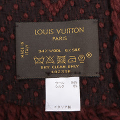 Louis Vuitton  Logomania Brown Scarf