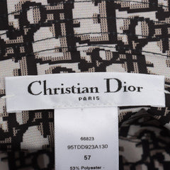 Dior Teddy Oblique Reversible Hat size 57