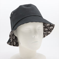 Dior Reversible Oblique Black Bucket Hat Size 57