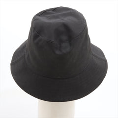 Celine Bucket Black Hat Size Small