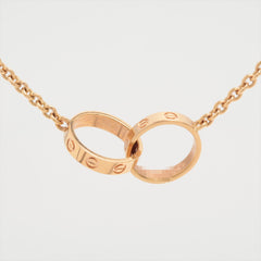 Cartier Baby Love Necklace Pink Gold