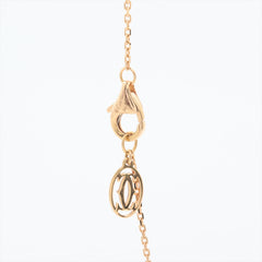 Cartier D'Amour XS Diamond Necklace Pink Gold