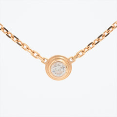 Cartier D'Amour XS Diamond Necklace Pink Gold