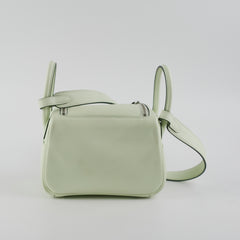 Hermes Mini Lindy Vert Fizz - B Stamp