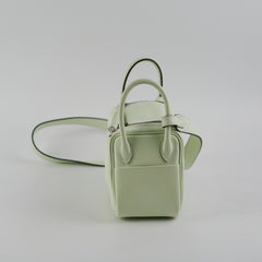 Hermes Mini Lindy Vert Fizz - B Stamp