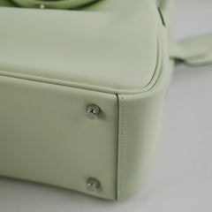 Hermes Mini Lindy Vert Fizz - B Stamp