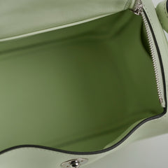 Hermes Mini Lindy Vert Fizz - B Stamp