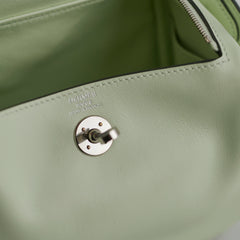 Hermes Mini Lindy Vert Fizz - B Stamp