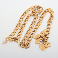 Chanel Coco Charms Gold Belt 80cm Costume Jewellery