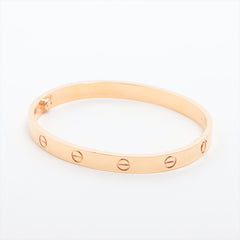 Cartier Love Bracelet Size 18 Rose Gold 2020