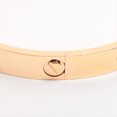 Cartier Love Bracelet Size 18 Rose Gold 2020