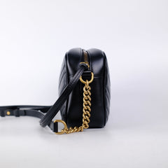 Gucci Marmont Small Camera Black Crossbody