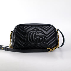 Gucci Marmont Small Camera Black Crossbody