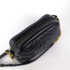 Gucci Marmont Small Camera Black Crossbody