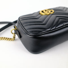 Gucci Marmont Small Camera Black Crossbody