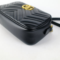 Gucci Marmont Small Camera Black Crossbody