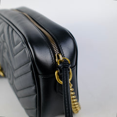 Gucci Marmont Small Camera Black Crossbody