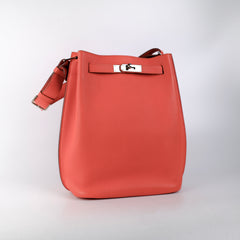 Hermes So Kelly 22 Togo 9T Capucine - Q Square