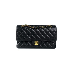 Chanel Medium M/L Caviar Classic Flap Black 23 series