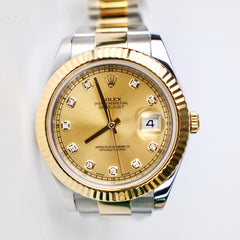 Rolex Datejust 41mm Two Tone Watch 116333 (2012)