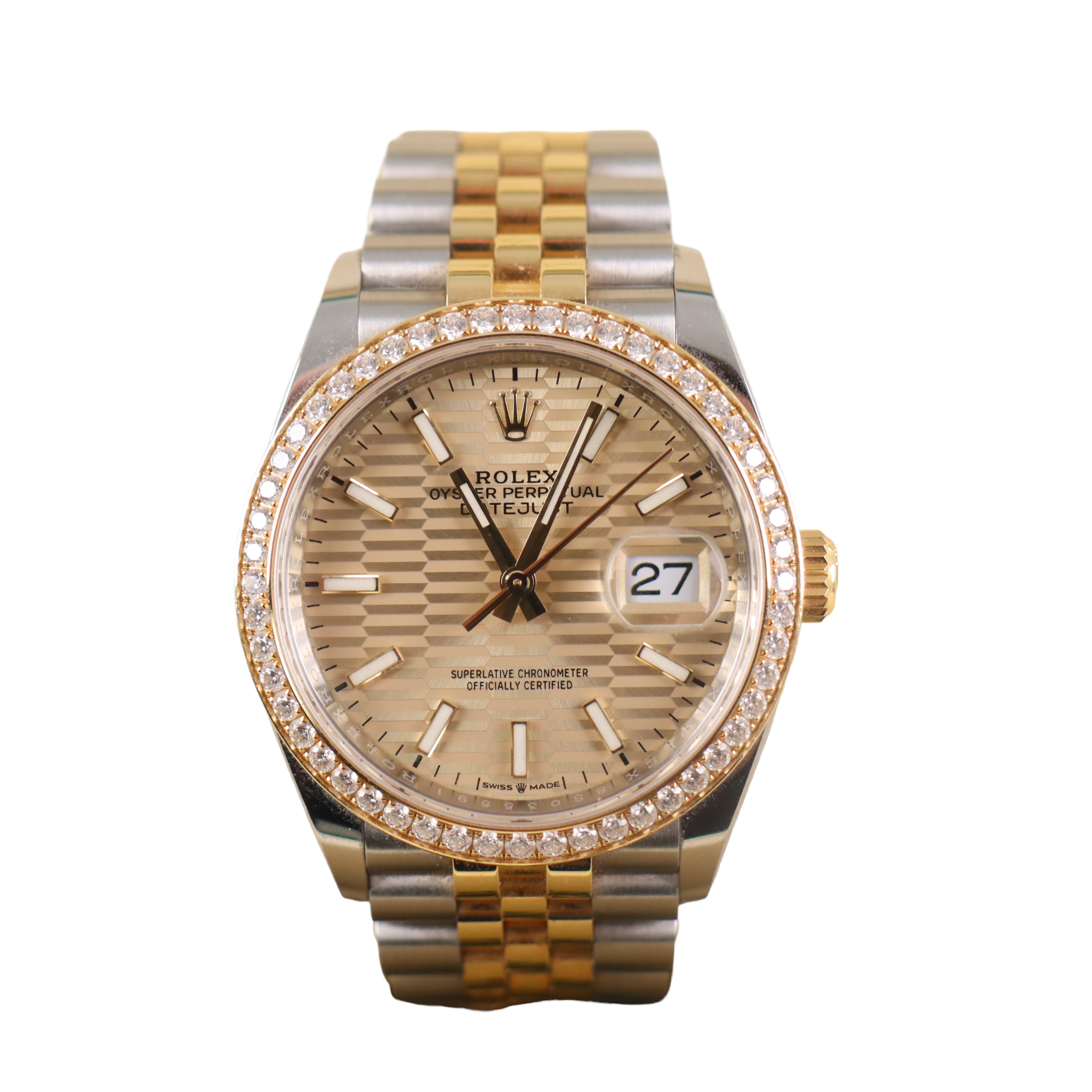 Buy Watch Rolex Datejust 36 ref 1601 Champagne Dial with Zircons  Debonar  Watches Sp z oo