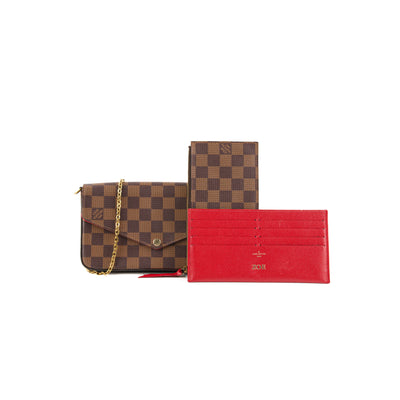 Louis Vuitton Felicie Pochette Damier Ebene - THE PURSE AFFAIR