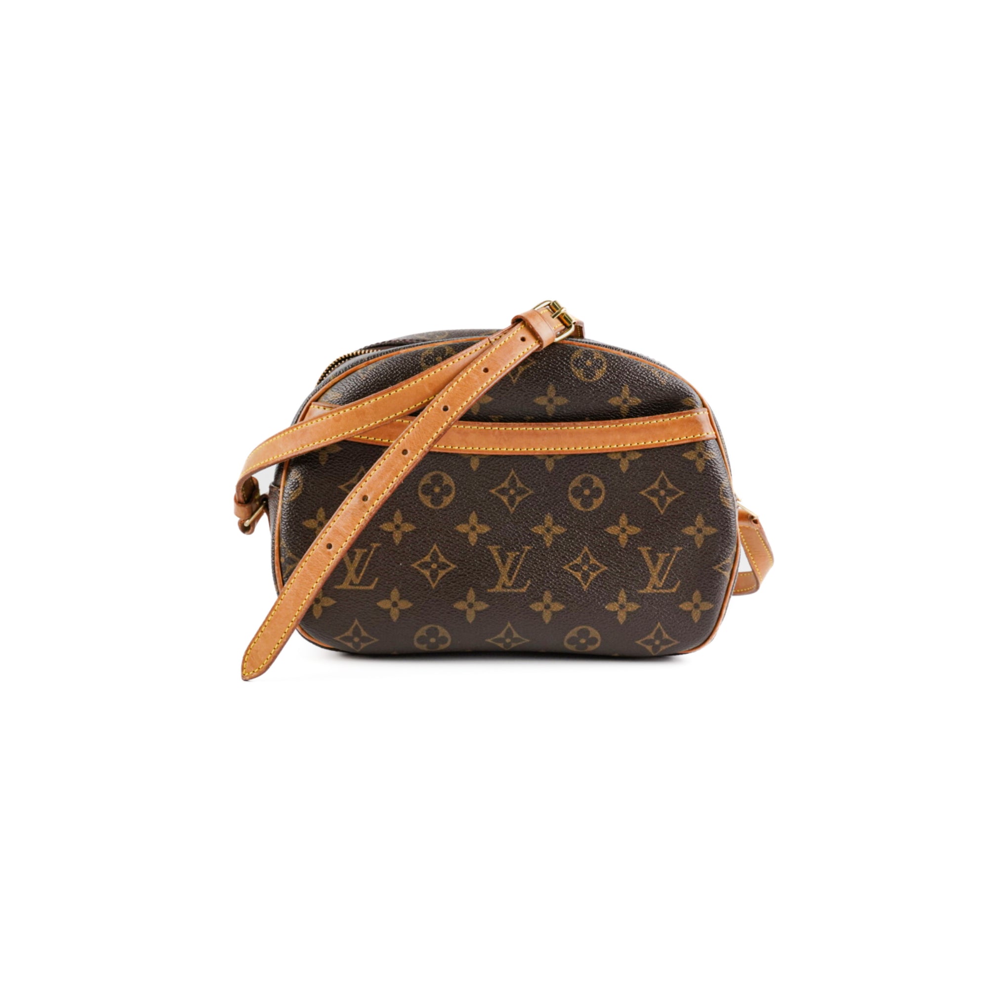 Blois leather handbag Louis Vuitton Brown in Leather - 35923453