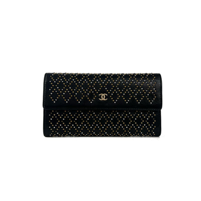 Chanel Classic Long Wallet Caviar Black - THE PURSE AFFAIR