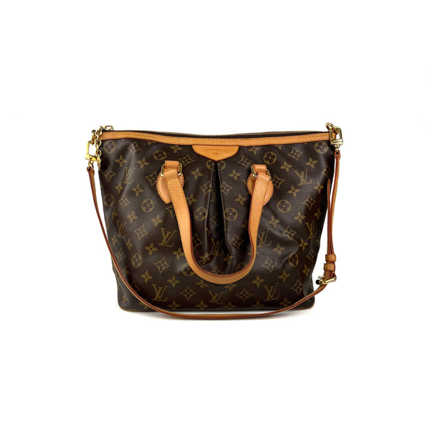 Saint Laurent Small Cabas Bag Brown - THE PURSE AFFAIR