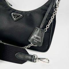 Prada Re-Edition 2005 Re-Nylon Black Crossbody