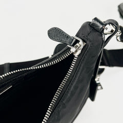 Prada Re-Edition 2005 Re-Nylon Black Crossbody