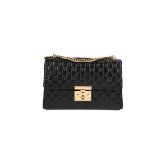 Deal of The Week - Gucci Padlock Medium Signature Shoulder Bag Black