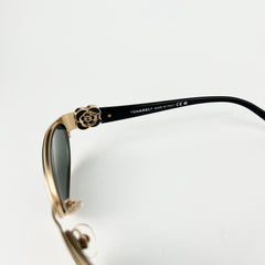 Chanel Sunglasses Gold/Black