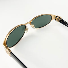 Chanel Sunglasses Gold/Black