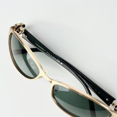 Chanel Sunglasses Gold/Black