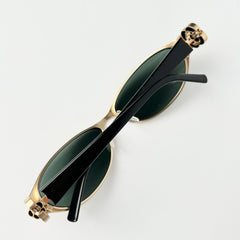 Chanel Sunglasses Gold/Black