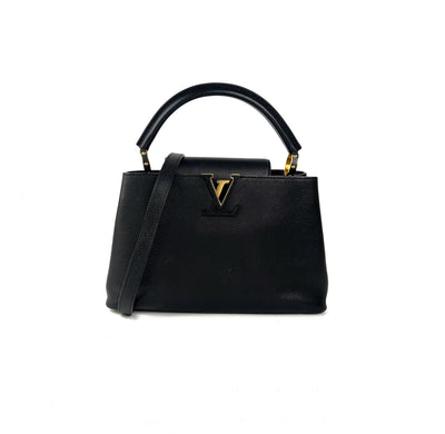 Louis Vuitton Capucines GM Black - THE PURSE AFFAIR