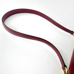 Hermes Vintage Mini Kelly 20 Rouge R Circle Stamp