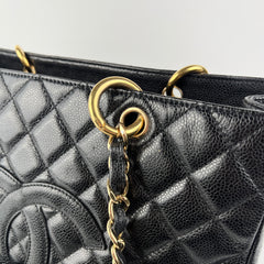 Chanel Grand Shopping Tote GST Caviar Black