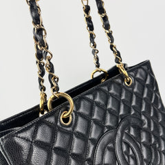 Chanel Grand Shopping Tote GST Caviar Black