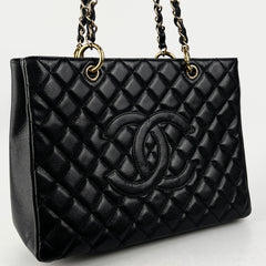 Chanel Grand Shopping Tote GST Caviar Black