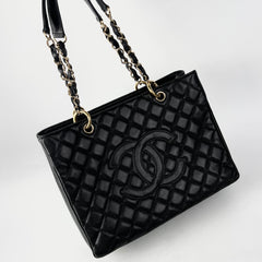 Chanel Grand Shopping Tote GST Caviar Black