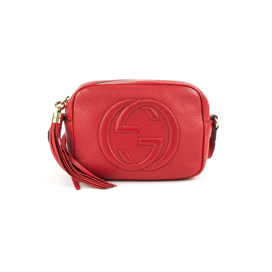 Gucci Soho Disco Crossbody Bag Black - THE PURSE AFFAIR