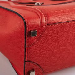 Celine Mirco Luggage Bag Red