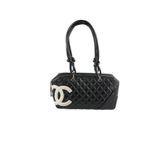 Chanel Cambon Bowler Bag Lambskin Black