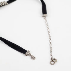 Christian Dior Crystal Choker Black