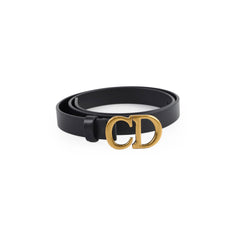 Christian Dior Women Belt Size 75 Black