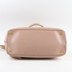 Prada Galleria Saffiano Leather Tote Beige/Lt Pink