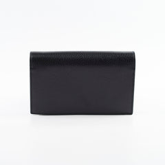 Gucci Black Logo Wallet On Chain WOC