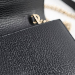 Gucci Black Logo Wallet On Chain WOC